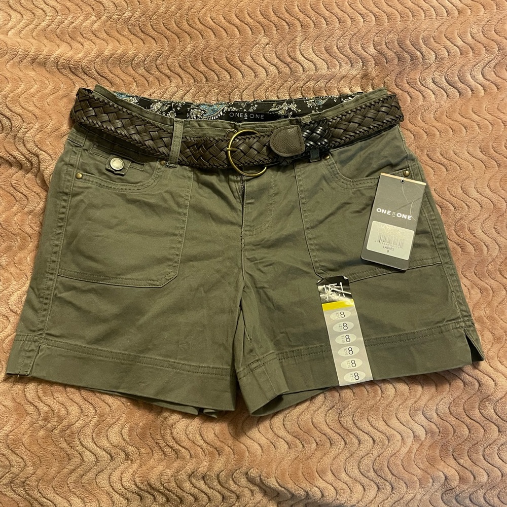 One 5 one size 8 stretch shorts
